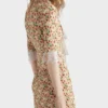 Vestido de georgette estampado Vestido de georgette estampado