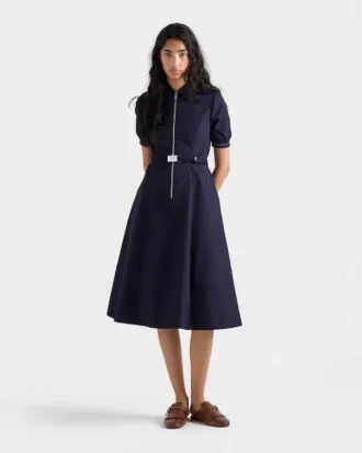 Vestido de popelín