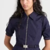 Vestido de popelín