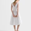 Vestido de popelín de algodón