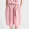 Vestido de punto de lana con lazo Vestido de punto de lana con lazo