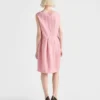 Vestido de punto de lana con lazo Vestido de punto de lana con lazo