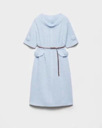 Vestido de punto de lana Moulina