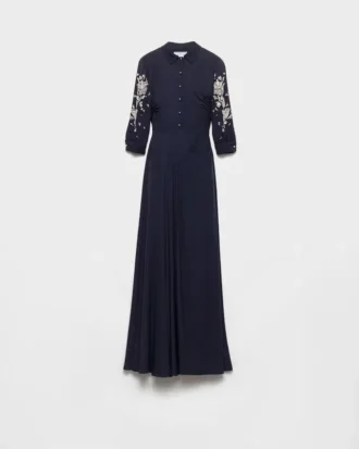 Vestido largo Sabla bordado
