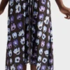 Vestido marroquí con estampado floral Vestido marroquí con estampado floral