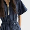 Vestido midi ligero de Re-Nylon