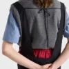 Vestido Sabla de satén con tirantes Vestido Sabla de satén con tirantes