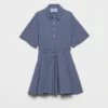 Vestido técnico de manga corta de Ponga