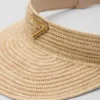 Visera de ganchillo