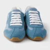 Zapatillas con cordones de Re-Nylon y gamuza Zapatillas con cordones de Re-Nylon y gamuza