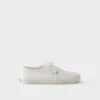 Zapatillas con cordones de tela perforada Zapatillas con cordones de tela perforada
