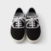 Zapatillas con cordones de tela perforada Zapatillas con cordones de tela perforada