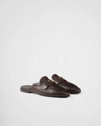 Zapatillas de cuero
