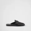 Zapatillas de cuero