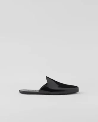 Zapatillas de cuero cepillado