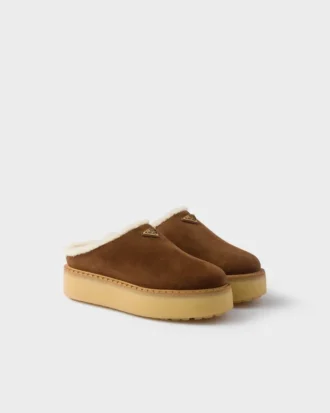 Zapatillas de gamuza