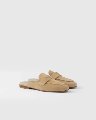Zapatillas de gamuza