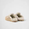 Zapatillas de gamuza y piel de oveja Zapatillas de gamuza y piel de oveja