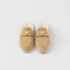 Zapatillas de gamuza y piel de oveja Zapatillas de gamuza y piel de oveja