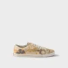 Zapatillas de lona con cordones y estampado floral Zapatillas de lona con cordones y estampado floral