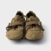 Zapatillas de lona con correa de hebilla Zapatillas de lona con correa de hebilla