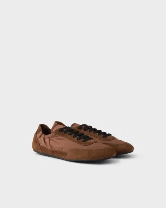 Zapatillas de Re-Nylon y gamuza
