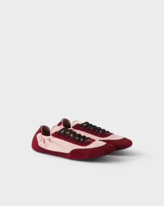 Zapatillas de Re-Nylon y gamuza