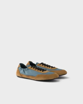 Zapatillas de Re-Nylon y gamuza