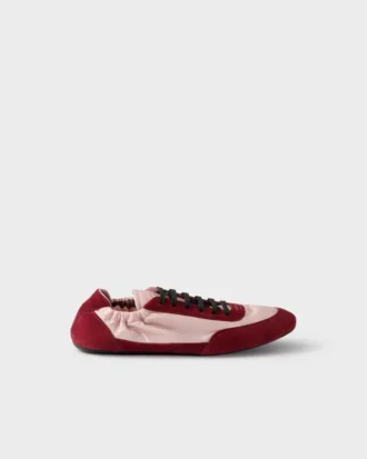 Zapatillas de Re-Nylon y gamuza