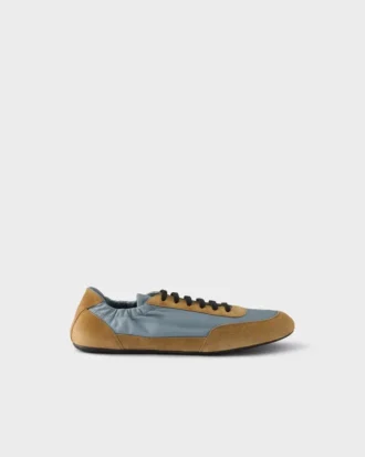 Zapatillas de Re-Nylon y gamuza