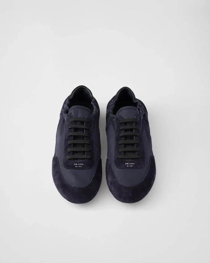 Zapatillas de Re-Nylon y gamuza Zapatillas de Re-Nylon y gamuza