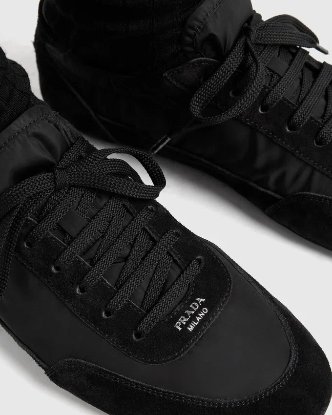 Zapatillas de Re-Nylon y gamuza Zapatillas de Re-Nylon y gamuza