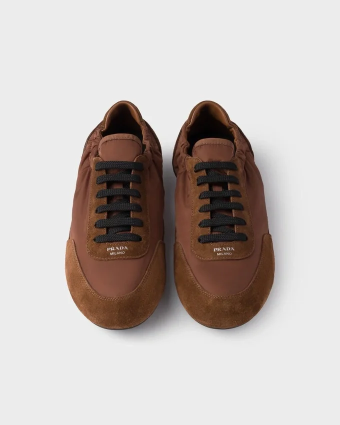 Zapatillas de Re-Nylon y gamuza Zapatillas de Re-Nylon y gamuza