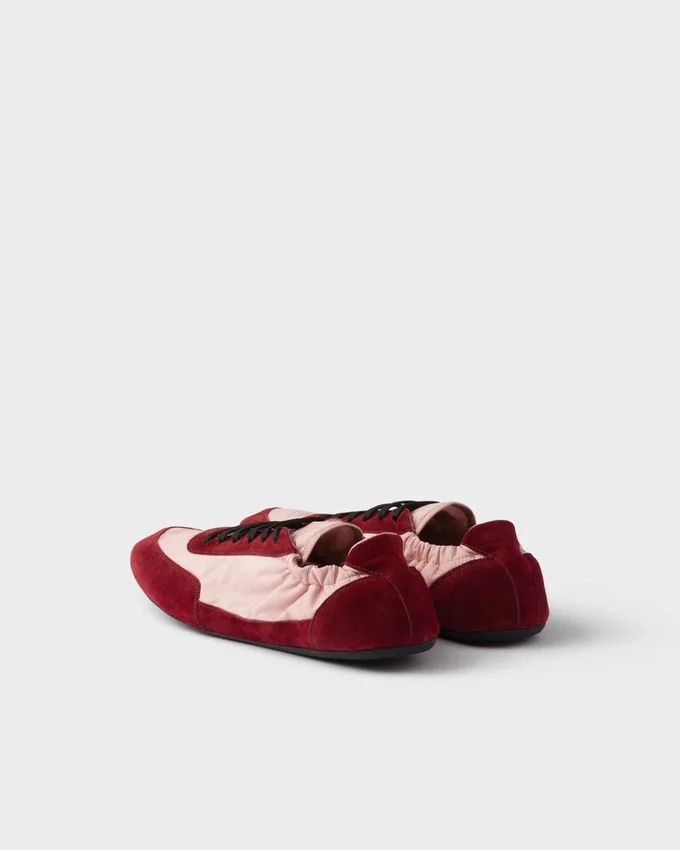 Zapatillas de Re-Nylon y gamuza Zapatillas de Re-Nylon y gamuza