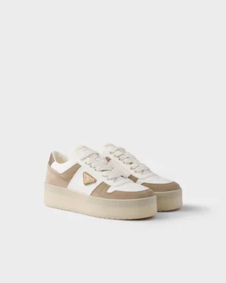 Zapatillas Downtown Bold de piel napa y gamuza