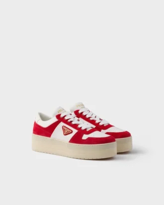 Zapatillas Downtown Bold de piel napa y gamuza