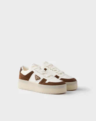 Zapatillas Downtown Bold de piel napa y gamuza