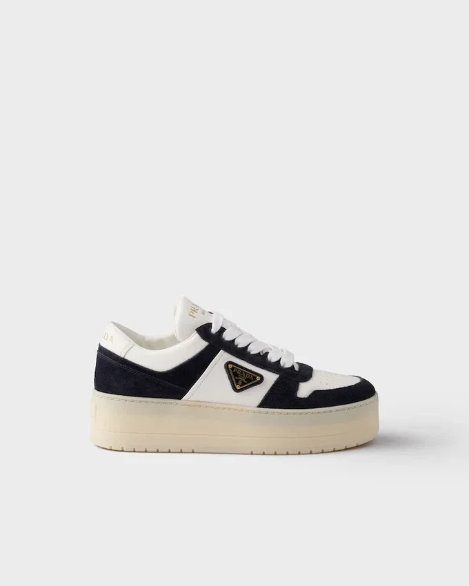 Zapatillas Downtown Bold de piel napa y gamuza Zapatillas Downtown Bold de piel napa y gamuza