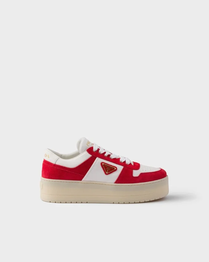 Zapatillas Downtown Bold de piel napa y gamuza Zapatillas Downtown Bold de piel napa y gamuza