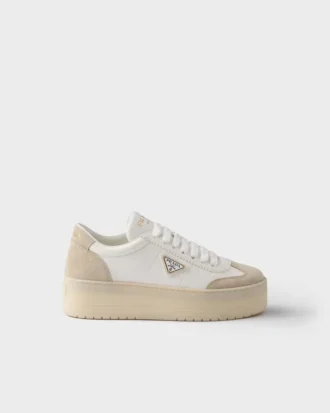Zapatillas Downtown Bold de piel napa y gamuza