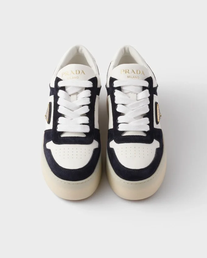 Zapatillas Downtown Bold de piel napa y gamuza Zapatillas Downtown Bold de piel napa y gamuza