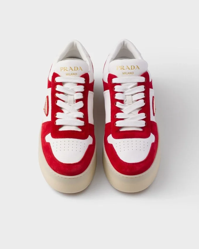 Zapatillas Downtown Bold de piel napa y gamuza Zapatillas Downtown Bold de piel napa y gamuza