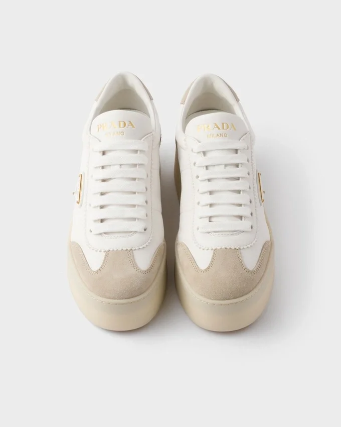 Zapatillas Downtown Bold de piel napa y gamuza Zapatillas Downtown Bold de piel napa y gamuza