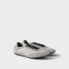 Zapatillas elásticas de Re-Nylon y gamuza Zapatillas elásticas de Re-Nylon y gamuza