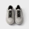 Zapatillas elásticas de Re-Nylon y gamuza Zapatillas elásticas de Re-Nylon y gamuza