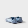 Zapatillas elásticas de Re-Nylon y gamuza Zapatillas elásticas de Re-Nylon y gamuza