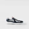 Zapatillas Prada America’s Cup de charol y tejido técnico