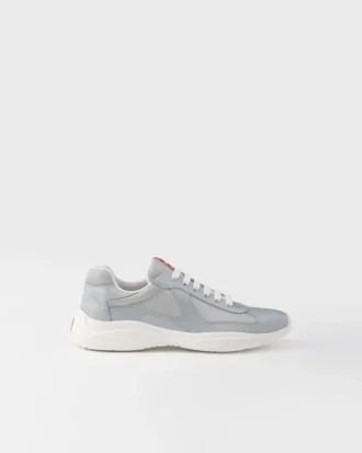 Zapatillas Prada America’s Cup de charol y tejido técnico