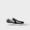 Zapatillas Prada America’s Cup de charol y tejido técnico