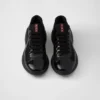 Zapatillas Prada America’s Cup de charol y tejido técnico